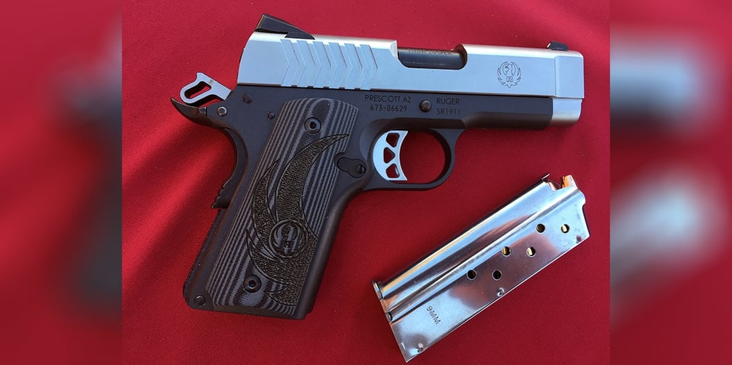 Ruger Lightweight Officer-Style SR1911 9mm