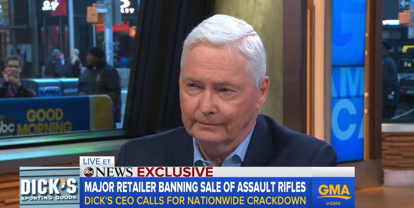 BREAKING: Dick’s Sporting Goods BANS Sale Of ‘Assault Rifles’, And Will No Longer Sell Firearms To Anyone Under 21