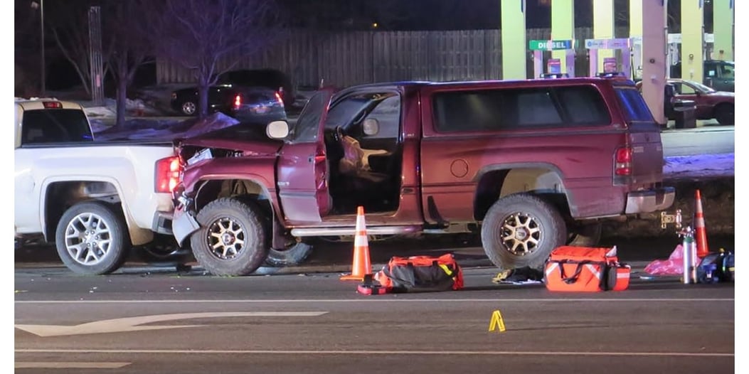 A crash in Fridley led to a confrontation with a knife and ended in a shooting, according to Fridley police. Wednesday at 4:20 p.m., officers responded to a crash involving four vehicles at the intersection of Central Ave NE at Medtronic Parkway NE. Callers told authorities a man, who was involved in the crash, had a knife and was trying to assault other people involved in the crash.