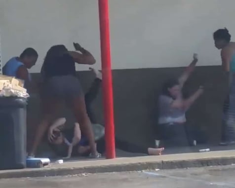 Why We Carry: Woman Attacked While Carrying Her Child, Attackers Could Care Less *WATCH*