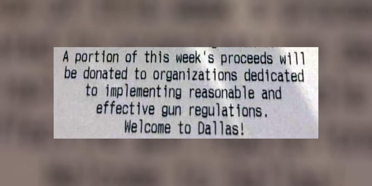 This Restaurant Is Donating A Portion Of Sales To Gun Control Organizations. But wait, there’s more!