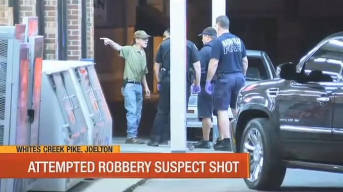 Armed Gas Station Clerk, Who Is Also A Marine Veteran, Shoots Suspect Trying To Rob Him