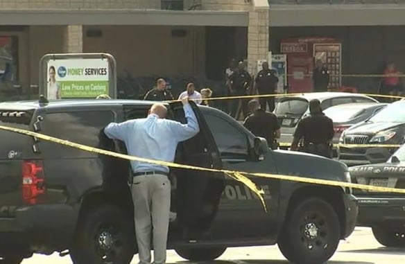 Couple Works Together, Shooting Three Armed Attackers Outside Grocery Store