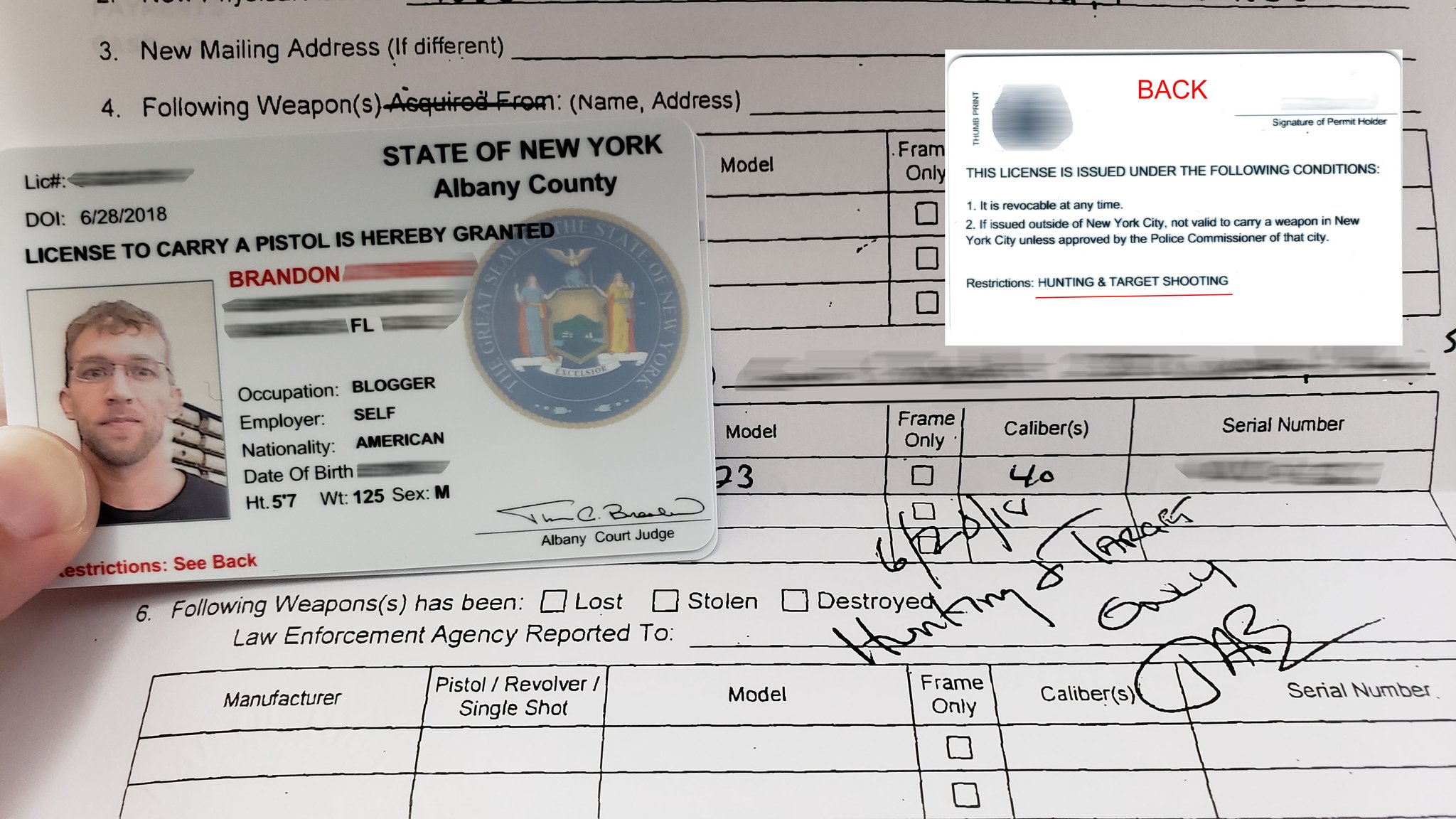 New York State Threw Me A Curve Ball When Trying To Get My Non-Resident Concealed Carry Permit