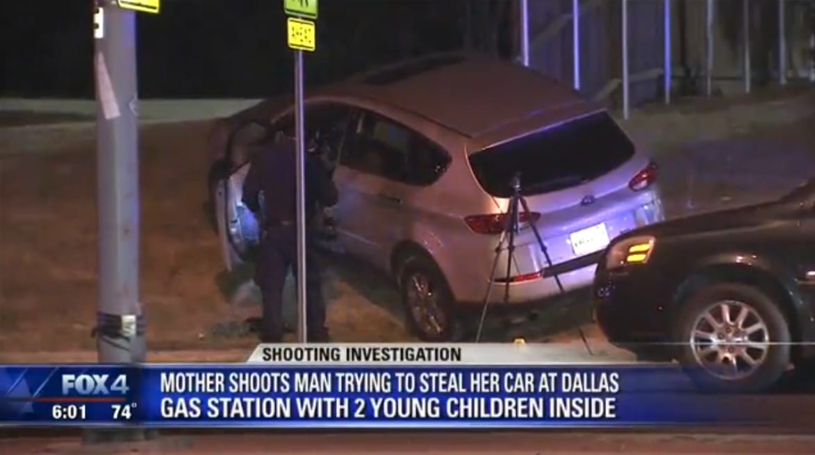 Woman Shoots Man In Face After He Tries Stealing Her Car With Her Children Inside