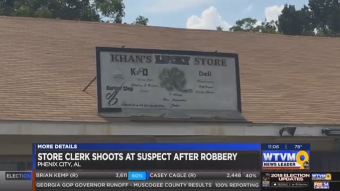 Armed Clerk Fires At Armed Robbery Suspect After Seizing Opportunity To Defend Himself