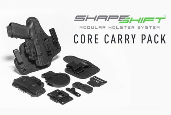 Alien Gear Holsters renames ShapeShift “Starter Kit” to “Core Carry Pack”