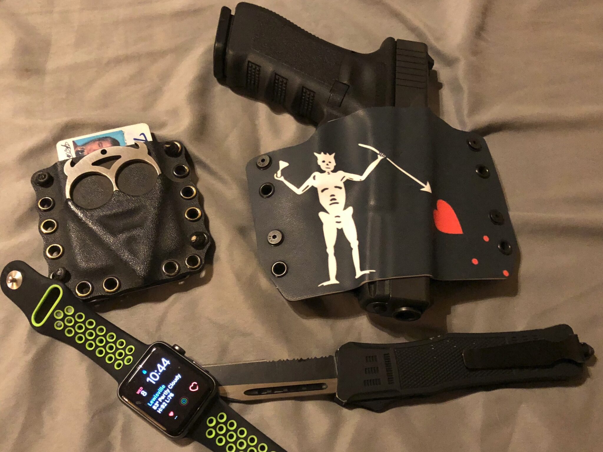 #DIGTHERIG – Christopher and his GLOCK 22 in a Bullseye Holster