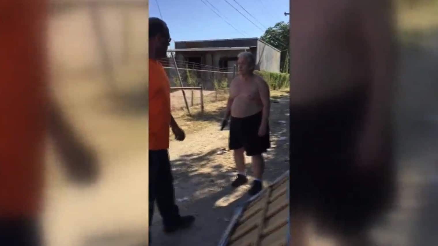 *WARNING: GRAPHIC* Father And Son Shoot Neighbor Dead Over Trash Dispute