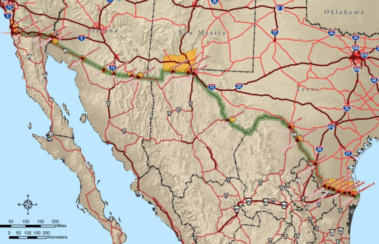 US Border Patrol Warns Texans Of Armed Citizens At Border Who May Try To Stop Caravan