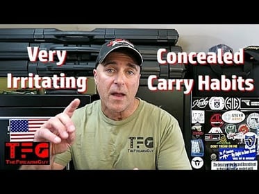 [VIDEO] Irritating Concealed Carry Habits