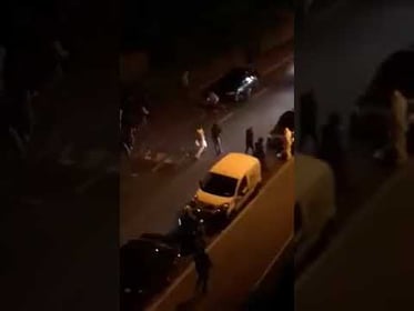 [VIDEO] Real-Life Purge; What Would You Do If You Were Caught In This Violent Mix?