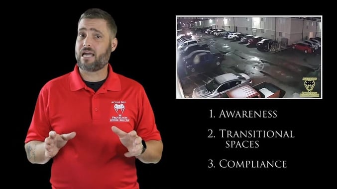 Awareness Is Essential Especially In Transitional Spaces | Active Self Protection