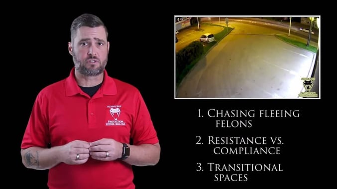 [VIDEO] DO NOT Chase A Fleeing Suspect