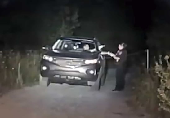 [WARNING: GRAPHIC] Traffic Stop Turns Into Officer Facing Death, Backup Arrives And Stops Threat With Single Shot To Face