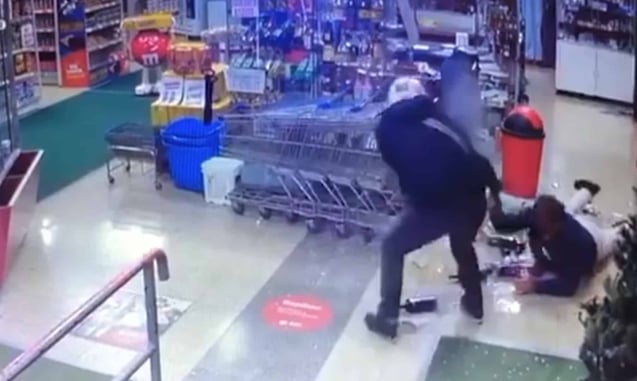 [WARNING: GRAPHIC] Armed Citizen Takes Bullet From Robber, But Fights On And Empties Magazine