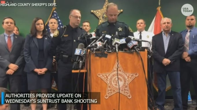 [WATCH] Press Conference Sheds Some Light On FL Bank Mass Shooting