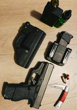 #DIGTHERIG – Abel and his Glock 43 in a BladeTech Holster