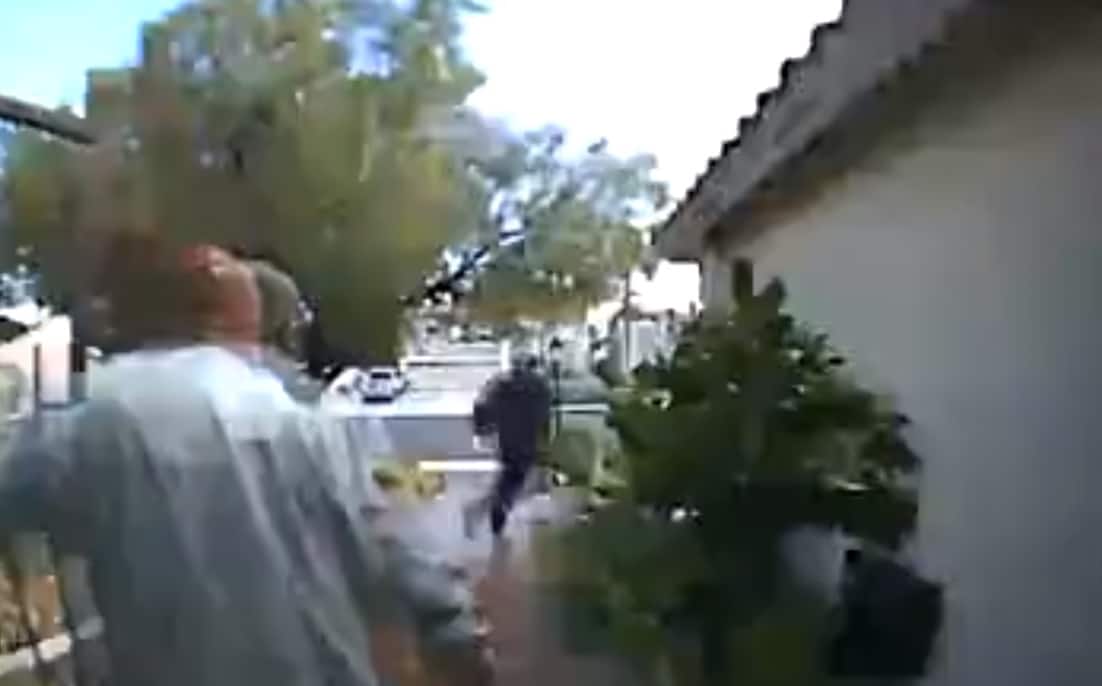 Ex-Bounty Hunter Pulls Gun on Package-Thieving Duo, Chases After Them, Police Catch Up