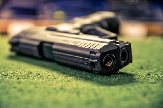 Armed Robbery Victim Wrestles Gun Away, Shoots One Attacker, Sends The Other Fleeing In Panic