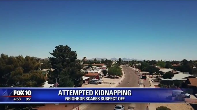 11-Year-Old Girl Saved From Kidnapping Attempt Thanks To Nearby Armed Citizen