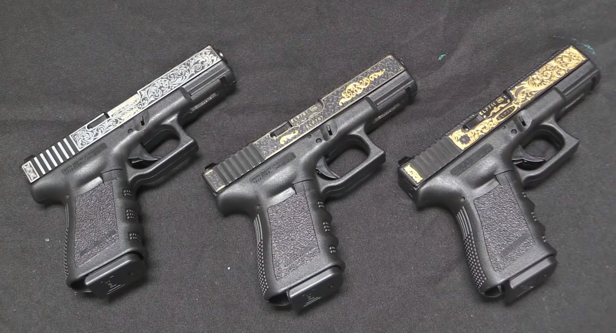Rare, Engraved Glock 19’s Are Up For Grabs