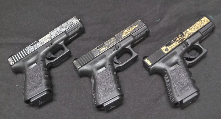 Rare, Engraved Glock 19’s Are Up For Grabs