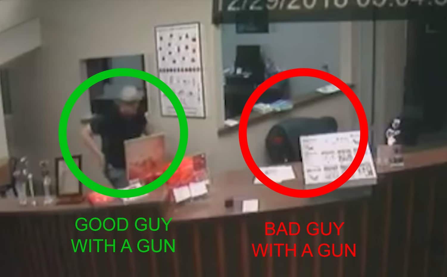 Insane Video Shows Concealed Carrier Going Up Against Two Armed Jewelry Store Robbers