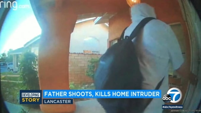 Father Saves Entire Family And Stops Home Invader With Head Shot In California