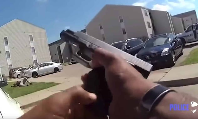 [VIDEO] Handgun Malfunction Caught On Police Body Cam, And It Happened At The Worst Possible Moment