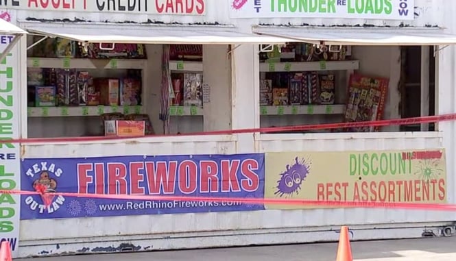 19-Year-Old Tries To Rob Fireworks Stand In Texas, Gets Shot In The Face With His Own Gun
