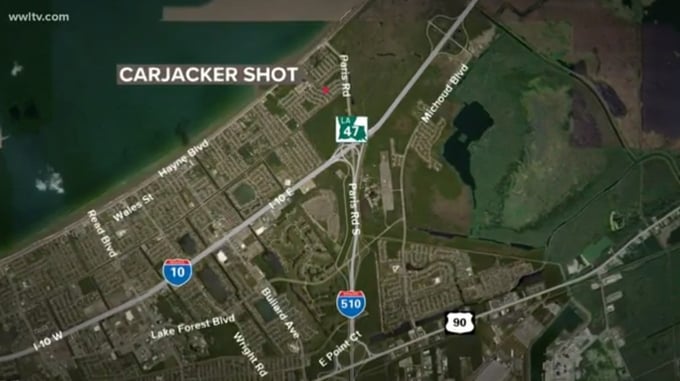 Suspect Sent Bleeding Into The Night After Being Shot By A Man He Was Trying Steal A Car From
