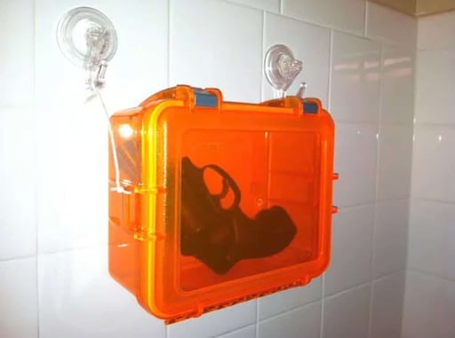 Man Breaks Into House While Homeowner Taking Shower, Close-By Shower Gun Comes In Handy