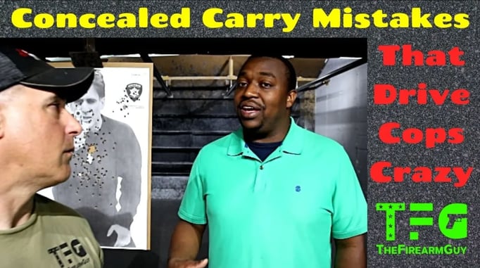 [VIDEO] Concealed Carry Mistakes That Drive Cops Crazy