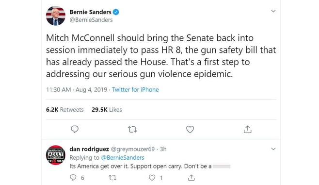 Democrats Call For Emergency Senate Meeting To Debate And Pass Gun Control Laws In The Wake Of 2 Mass Shootings