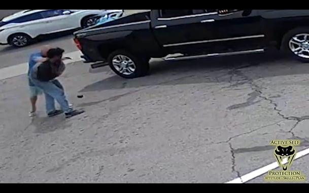 [VIDEO] Armed Bystander, Wishing To Simply Go Jet-skiing, Holds Man At Gunpoint After He Assaulted Gas Station Clerk