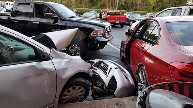 Irresponsible Gun Owner Saves The Day After Pistol-Whipping Man Who Was Ramming Vehicles