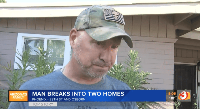 Armed Veteran Helps Catch Man Who Entered Two Homes, Sexually Abused Woman