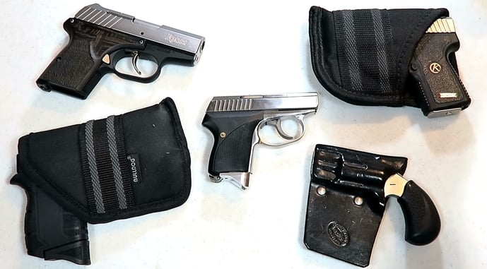 [VIDEO] 10 Amazing ”Pocket Carry” Handguns