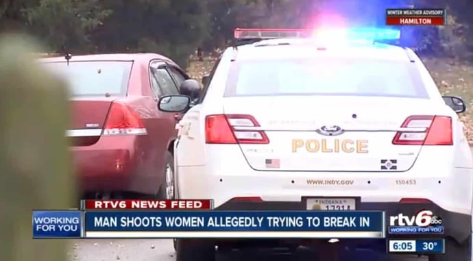 Two Women Shot After Homeowner Thinks They’re Trying To Break Into His Home