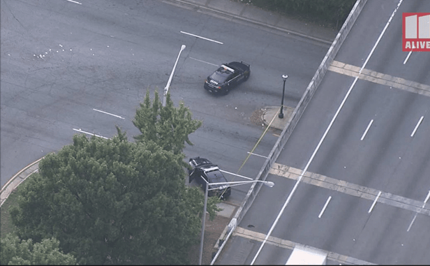Insane Road Rage Incident Between Pickup Truck and Moped Leads To Shooting, Car Chase, and Crash