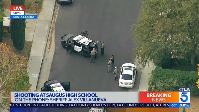 Suspect Opens Fire At California High School On His Birthday, 2 Killed 4 Injured