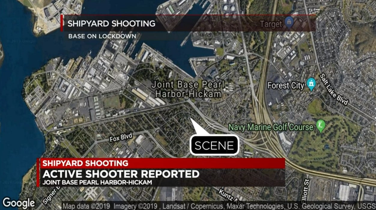 2 Shot And Killed By US Sailor At Pearl Harbor Naval Shipyard