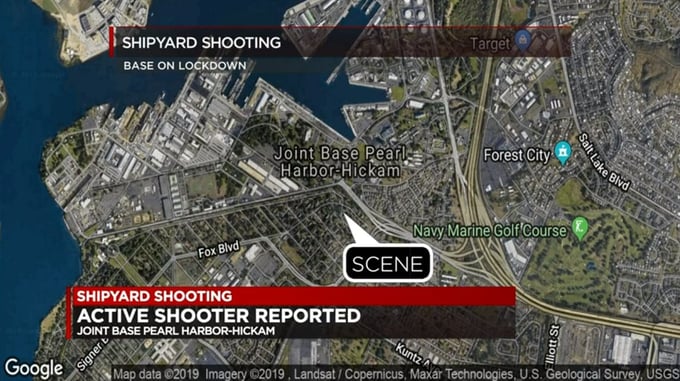 2 Shot And Killed By US Sailor At Pearl Harbor Naval Shipyard