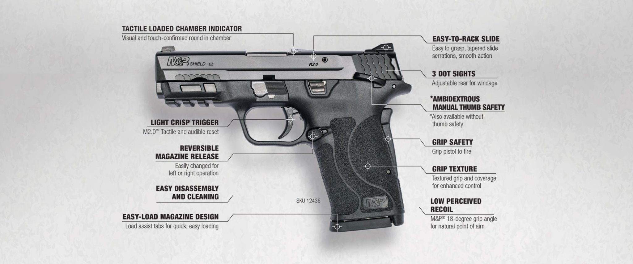 Smith & Wesson Introduces The M&P Shield® EZ® Pistol in 9mm