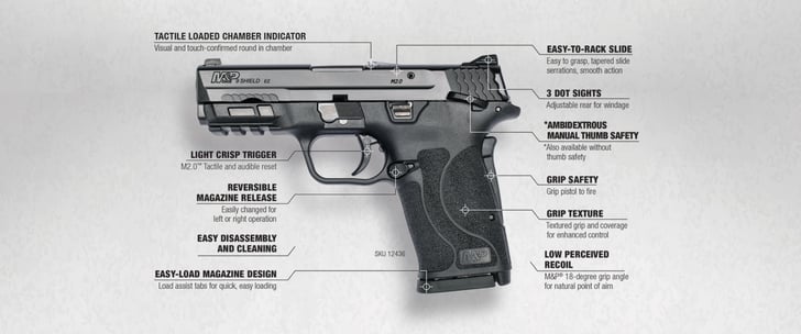 Smith & Wesson Introduces The M&P Shield® EZ® Pistol in 9mm