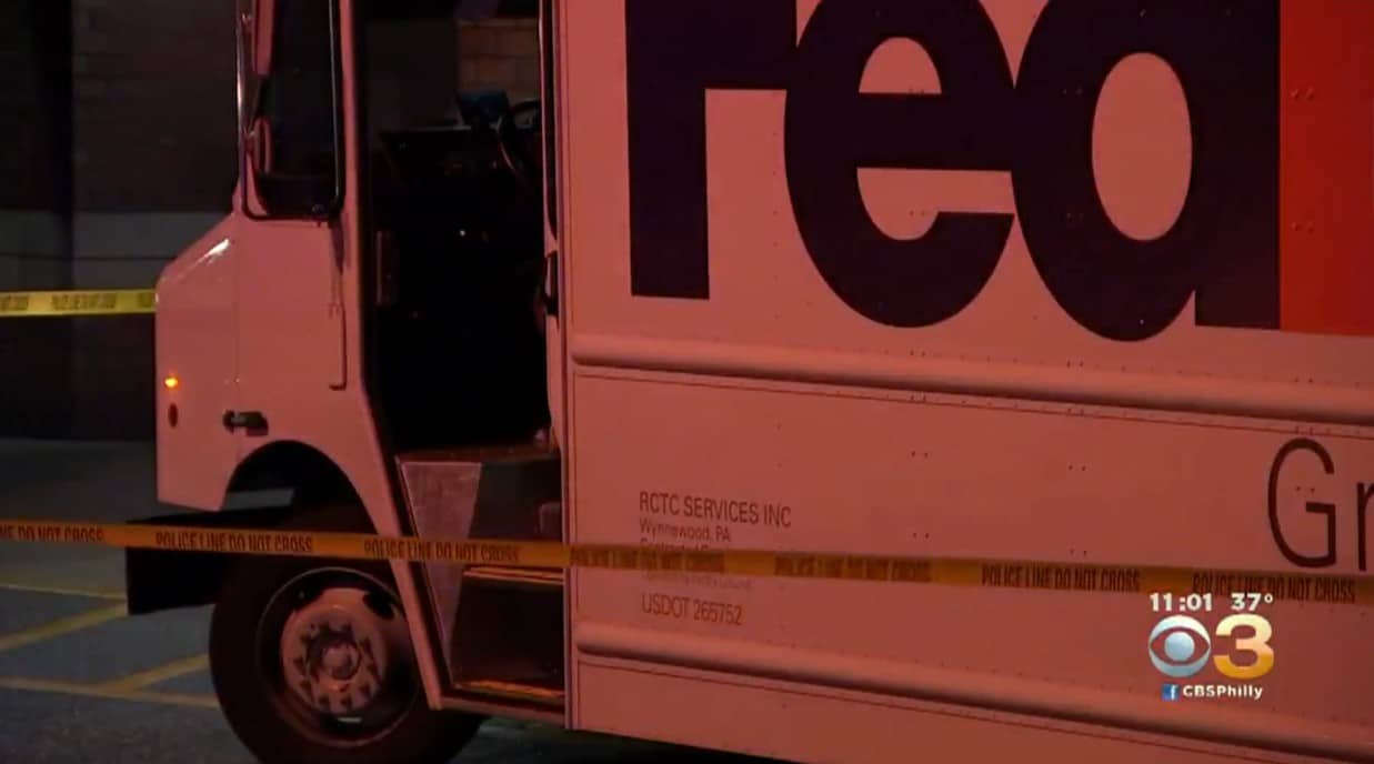 FedEx Driver, After Being Shot, Fatally Shoots Armed Man Trying To Rob His Truck