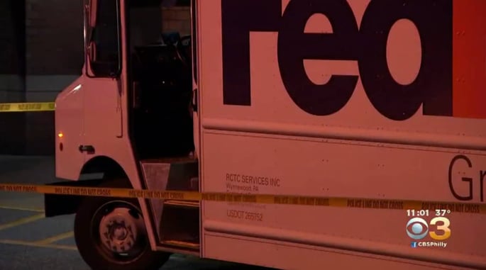 FedEx Driver, After Being Shot, Fatally Shoots Armed Man Trying To Rob His Truck