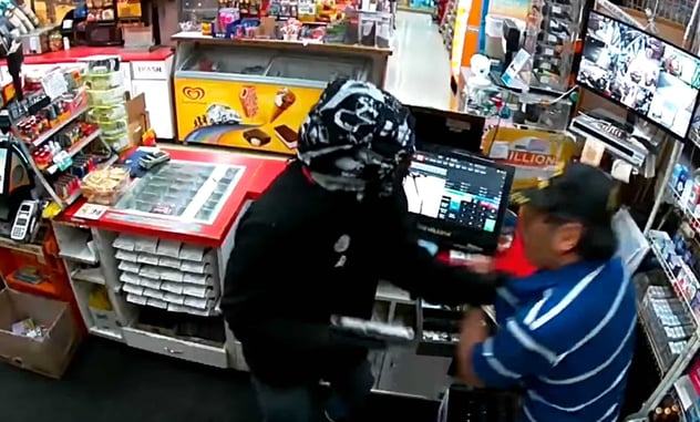 [WATCH] Air Force Veteran Pistol Whipped, Manages To Arm Himself And Shoot Robber, Killing Him