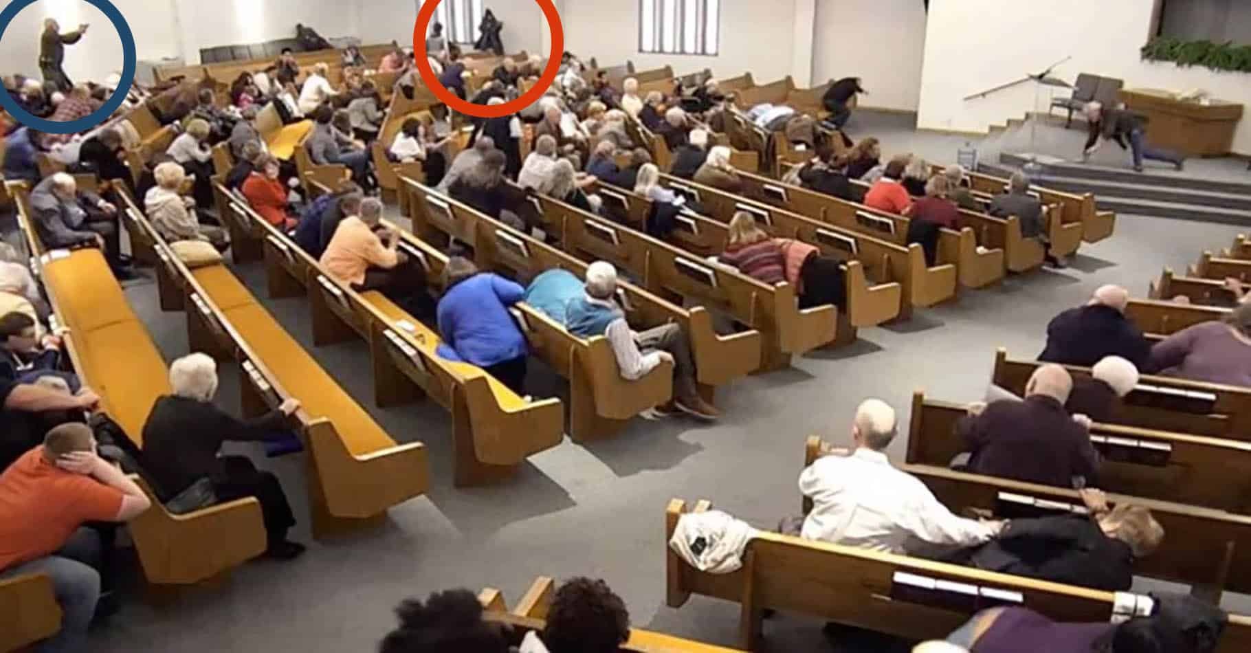 *WARNING: GRAPHIC* Video Show Moments Before And After West Freeway Church of Christ Shooting